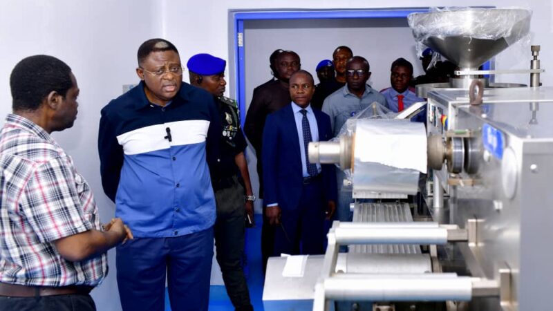 Cross River-owned Pharmaceutical Coy. To Commence Operation September