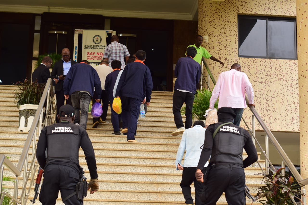 Illegal Mining: FG Arraigns 8 Chinese Nationals, Nigerian