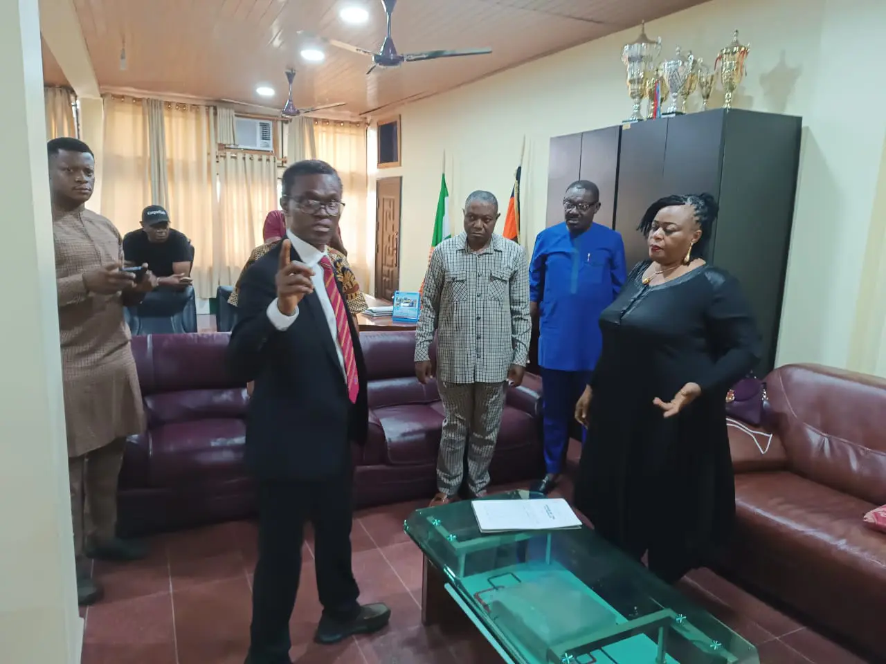 Umobi Resumes As Acting VC of UNIZIK Unizik