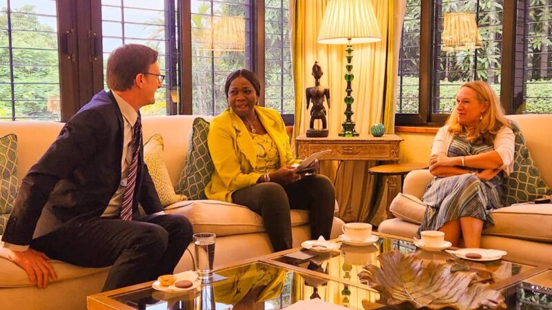 Protests: Nigerians in UK Are Safe – British Envoy Assures NIDCOM Boss
