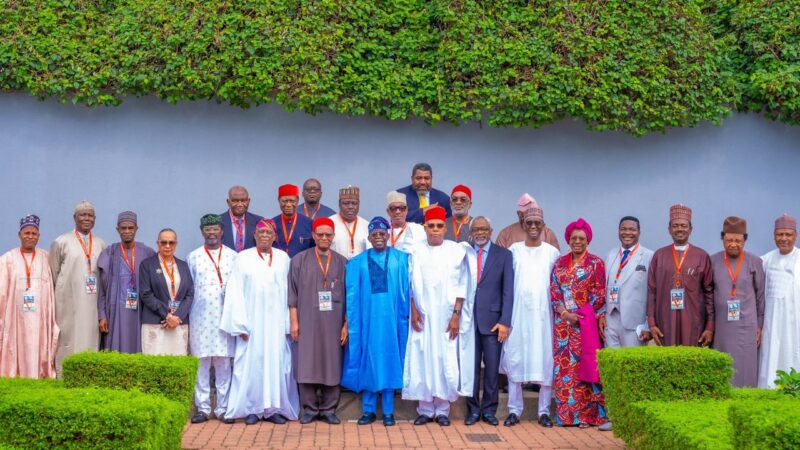 Tinubu receives Patriots Group, says strengthening Nigeria’s economy top priority