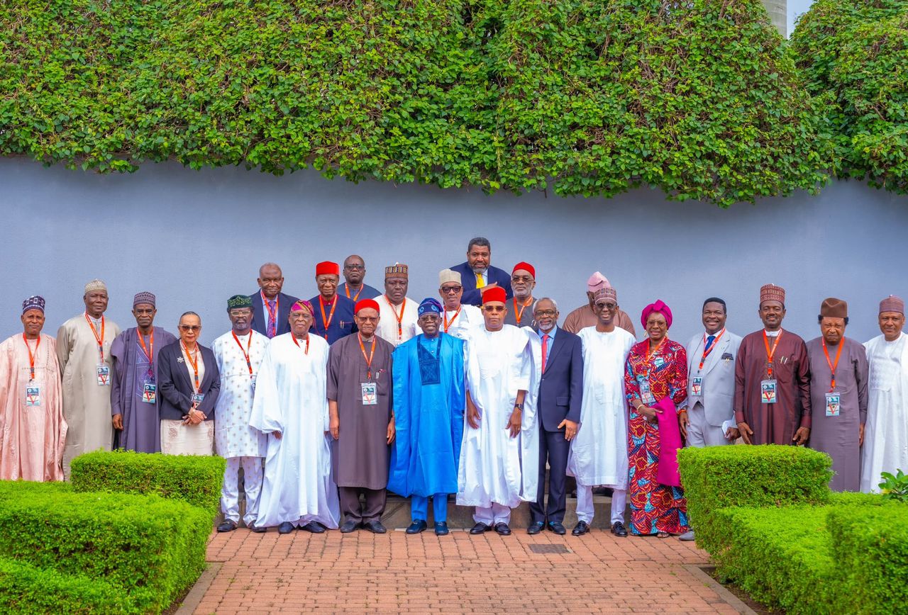 Tinubu receives Patriots Group, says strengthening Nigeria’s economy top priority