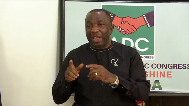 APC government has no regard for youths — ADC chairman Nwosu