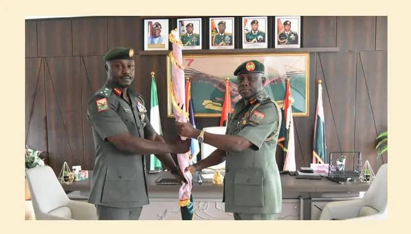 Gen. Omopariola assumes office as Commander 17 Brigade