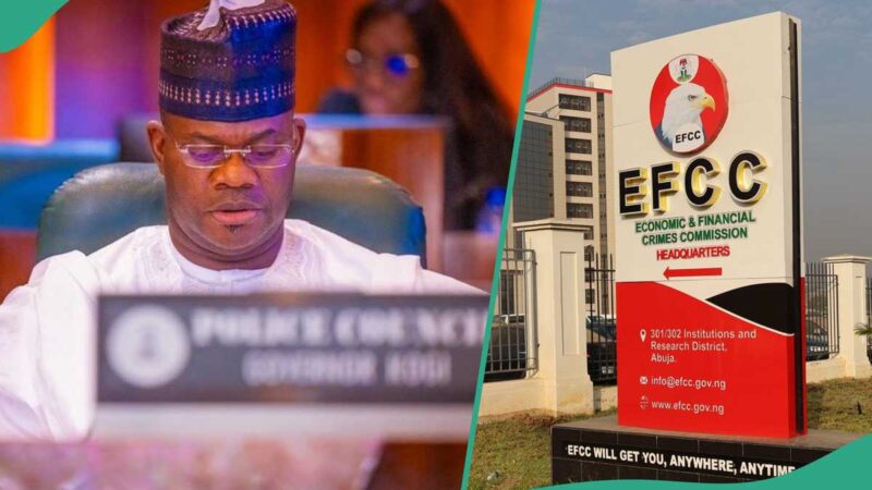  EFCC tackles Yahaya Bello’s non-appearance in court for arraignment