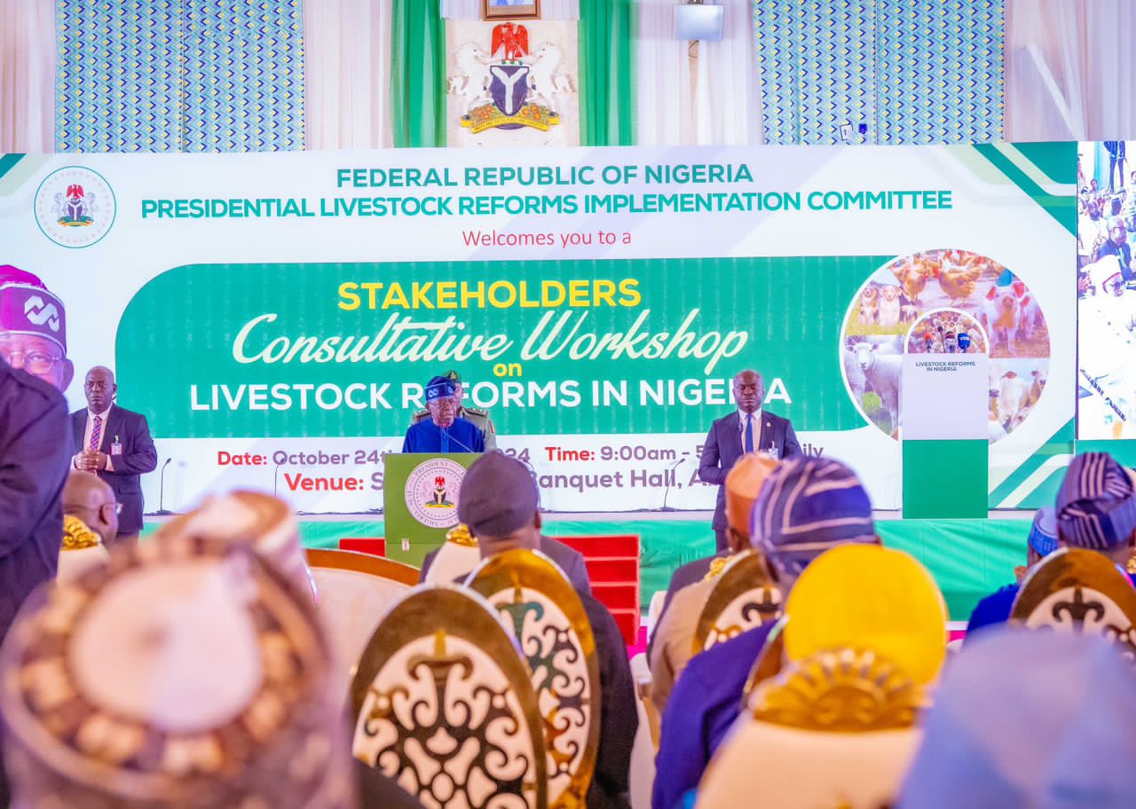 NEGLECTING LIVESTOCK FARMING IN THE PAST WAS A MISTAKE THAT SHOULD NOT BE REPEATED, SAYS PRESIDENT TINUBU