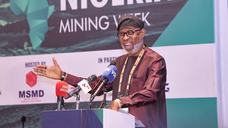 Our reforms positioning Nigeria as global mining player, says Alake