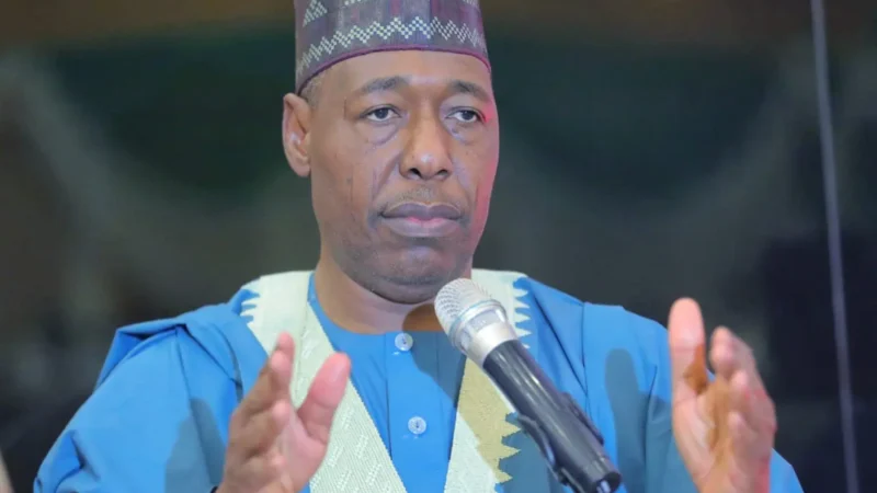 Gov. Zulum tasks FG, Northern states to adopt policies to achieve prosperity for North
