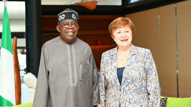 Tinubu to IMF boss: FG’ll prioritise social investment programmes