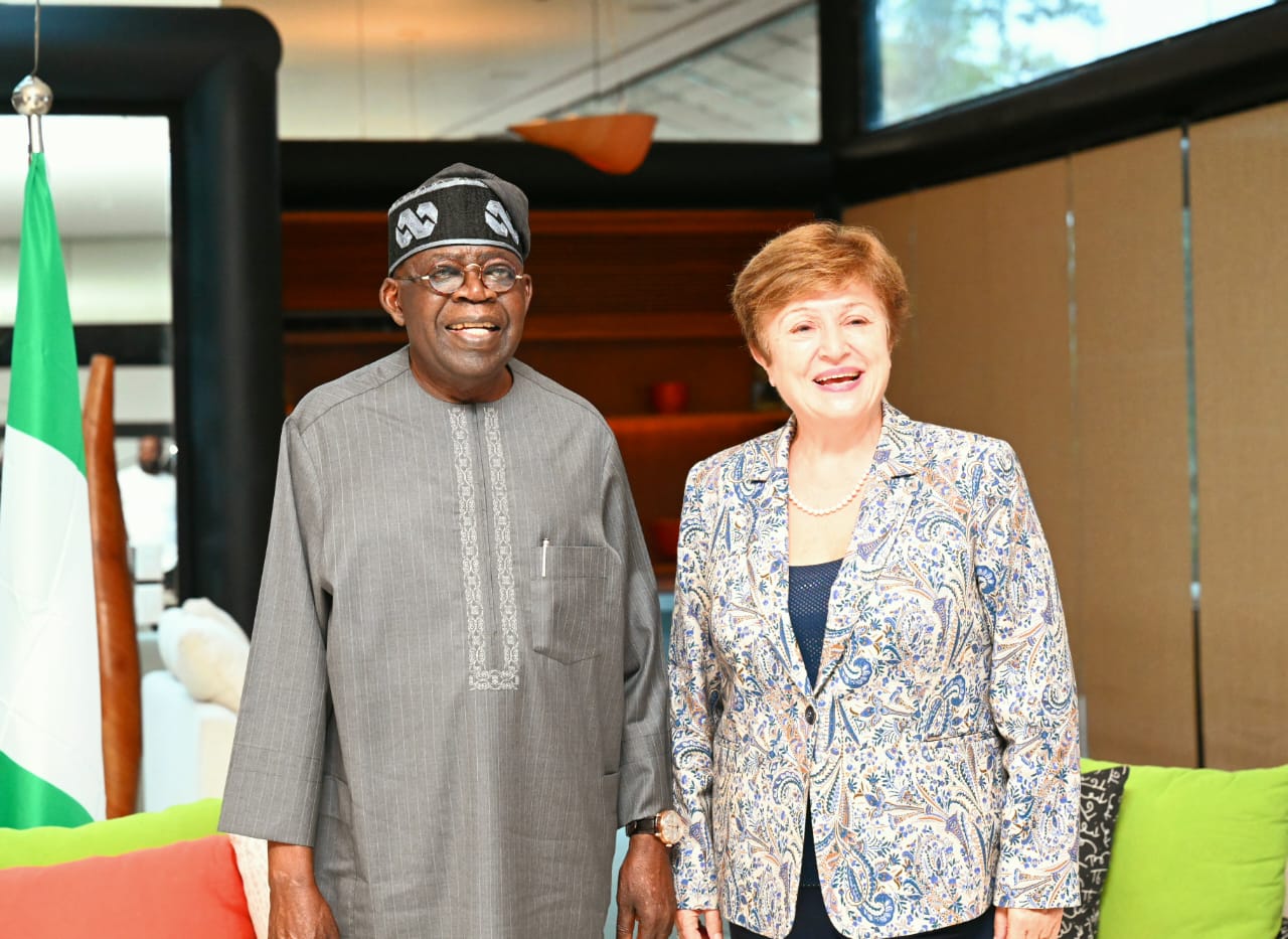 Tinubu to IMF boss: FG’ll prioritise social investment programmes