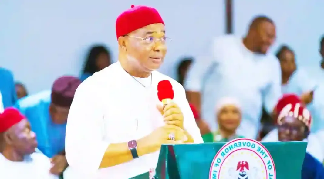 Uzodimma pledges accelerated development in 2025