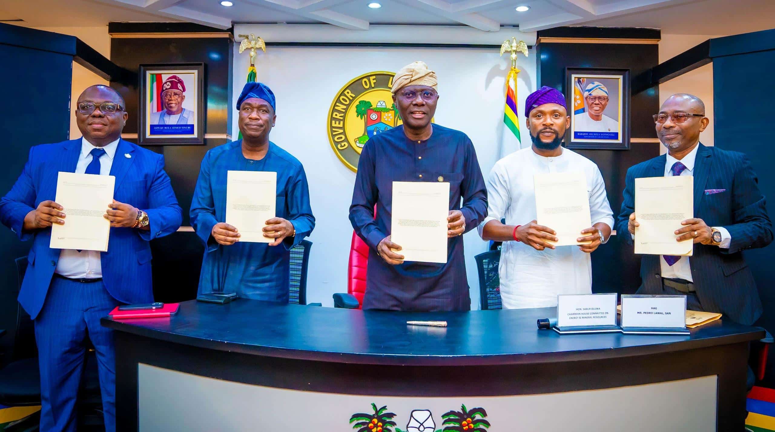 Gov. Sanwo-Olu signs Lagos Electricity Bill into law