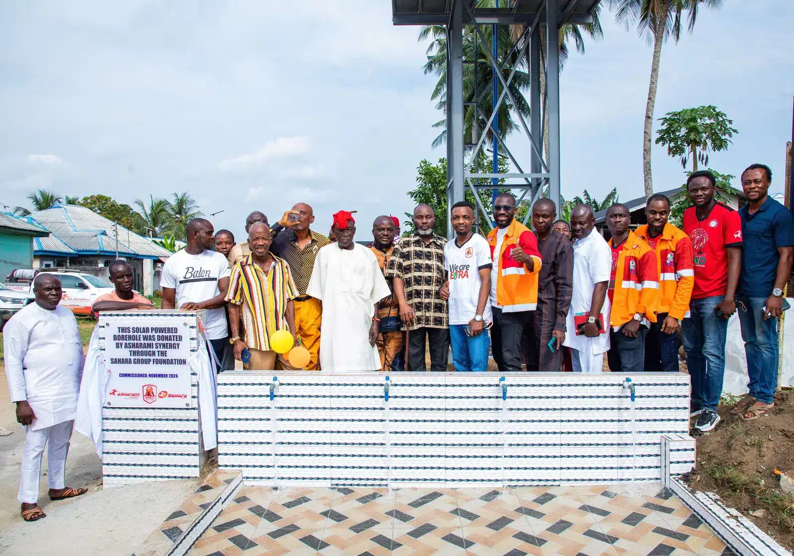 Asharami Synergy Delivers Solar-Powered Borehole System In Omagwa