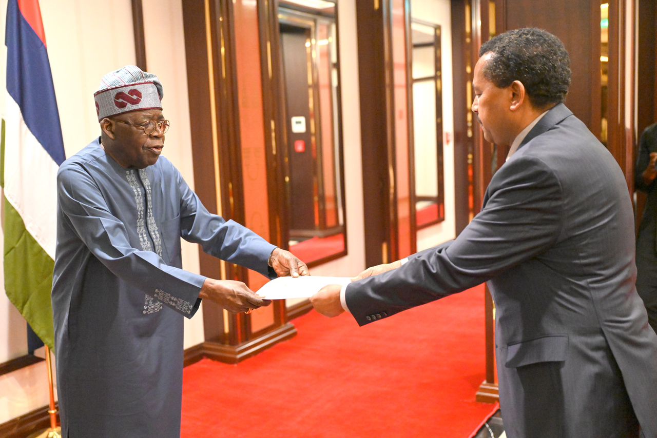 Tinubu receives new envoys, lauds Nigerians in diaspora
