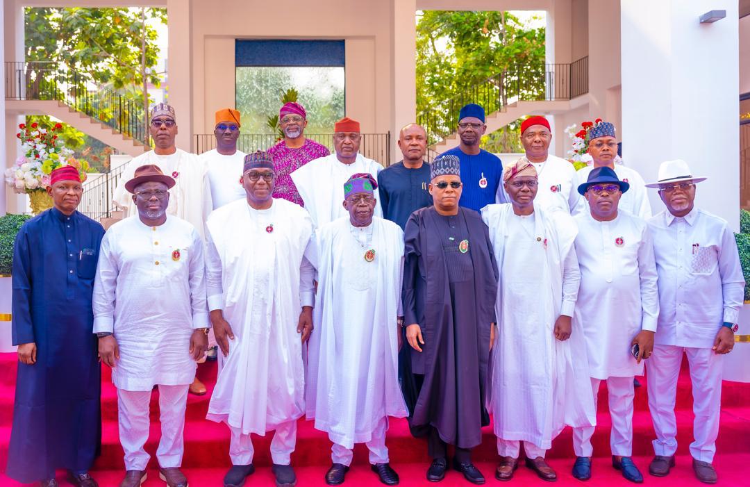 Tinubu thumbs up governors for backing tax reforms initiatives