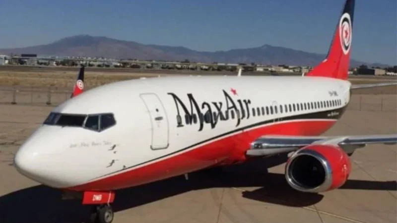 Max Air plane crash-lands, tyre bursts upon landing in Kano