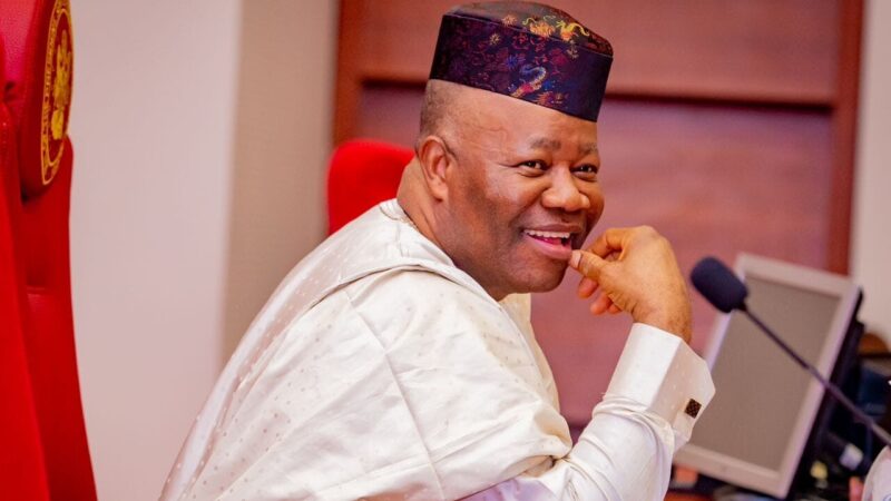 Why Akpabio won’t react to Atiku’s corruption, sexual abuse allegations – Aide