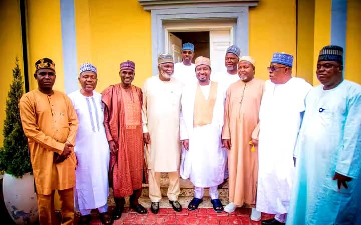 Sacked Kano SSG, former commissioner meet deputy senate president