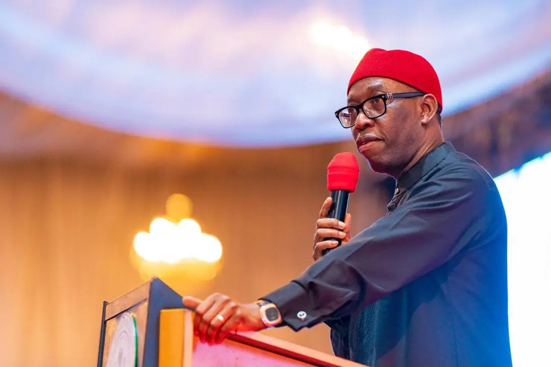 Our defection to APC for your own good – Ifeanyi Okowa tells Delta people
