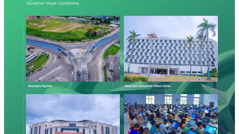 Tinubu visits Imo, to commission Gov. Uzodinma’s legacy projects