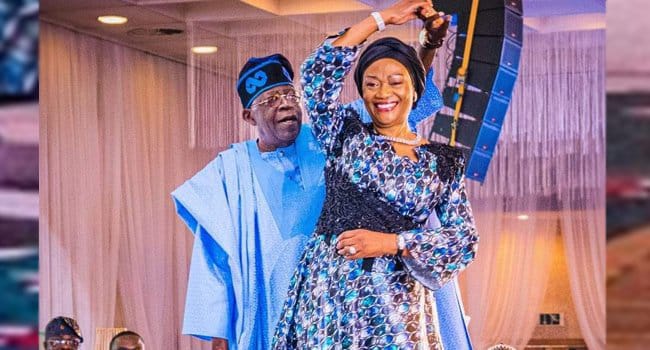 Tinubu pens romantic tribute to wife on 65th birthday, says “I love you more more than ever”
