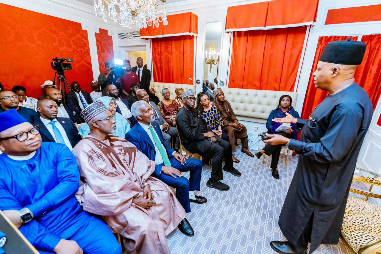 Shettima to Nigerians in US:  Be ready for robust engagement with the FG